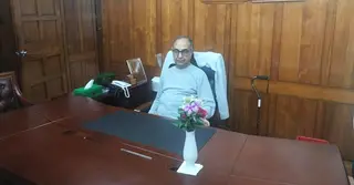 প্রথমবার জাতীয় সংসদের নিজ অফিসে মির্জা আব্বাস